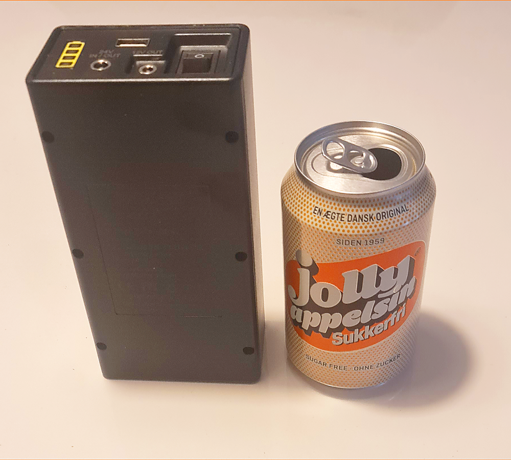 #33 ***NYHED - 160w 12/24 Volts ALT-I-EN-PAKKE: multibatteri incl oplader og forsyningskabel