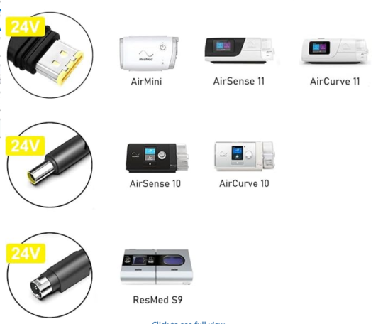 #33 MULTI-TourKit - 160W til alle 24V CPAP&acute;s:  ALT-I-EN-PAKKE: Powerbank incl oplader og forsyningskabel (Er p&aring; lager igen !!!)
